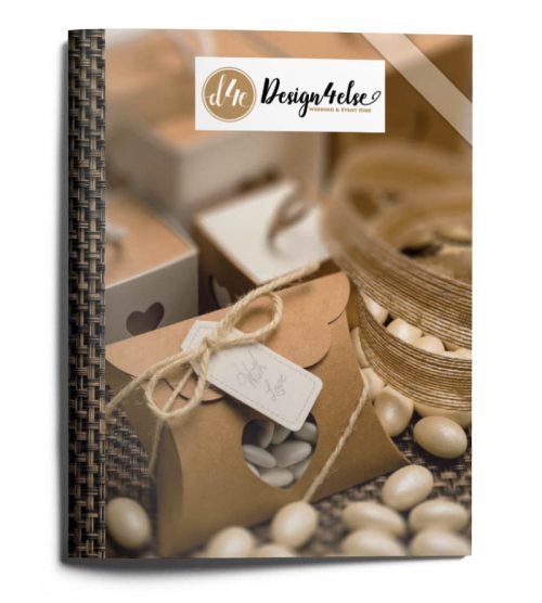 Sweets, candy, favours brochure